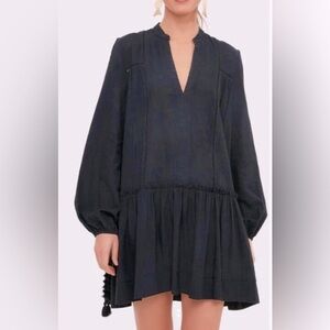 Pomander Place black dress/swim cover up size L